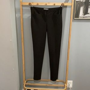 Kenneth Cole black thick stretch skinny leg dress pants